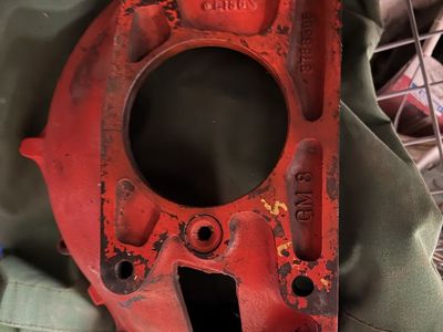 Chevrolet cast-iron bell housing