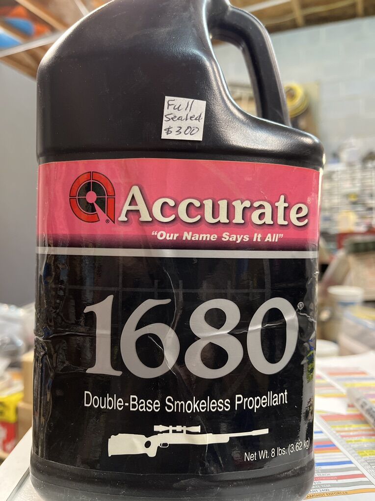 Accurate 1680 Powder.