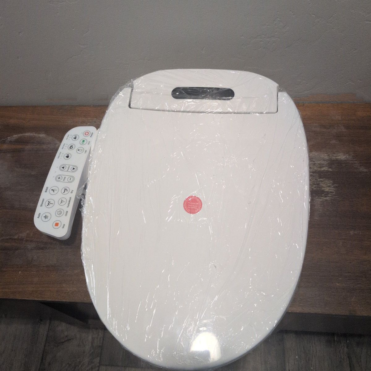 heated toilet seat warmer with bidet
