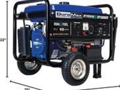 Dual fuel Duramax generator new