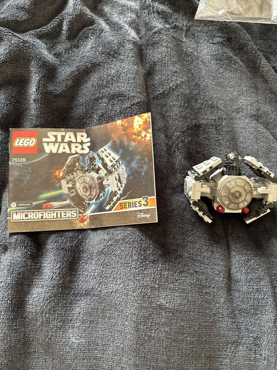 LEGO Star Wars 75128 Tie Advanced Prototype Microfighters Series 3 with Manual