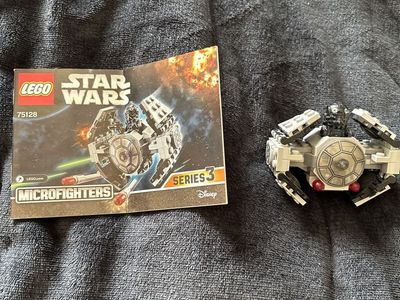 LEGO Star Wars 75128 Tie Advanced Prototype Microfighters Series 3 with Manual