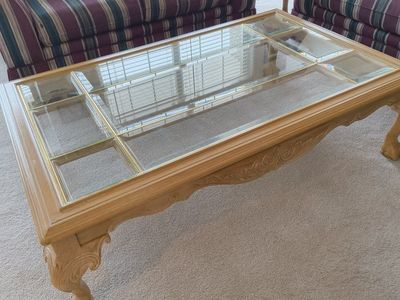 coffee table and lamp table