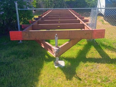 55' X 8' 9" trailer with 20K axel with title