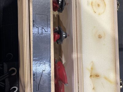 Freud router bit set. Item 97-100