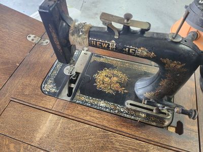 "New Home" Antique Treadle Sewing Machine