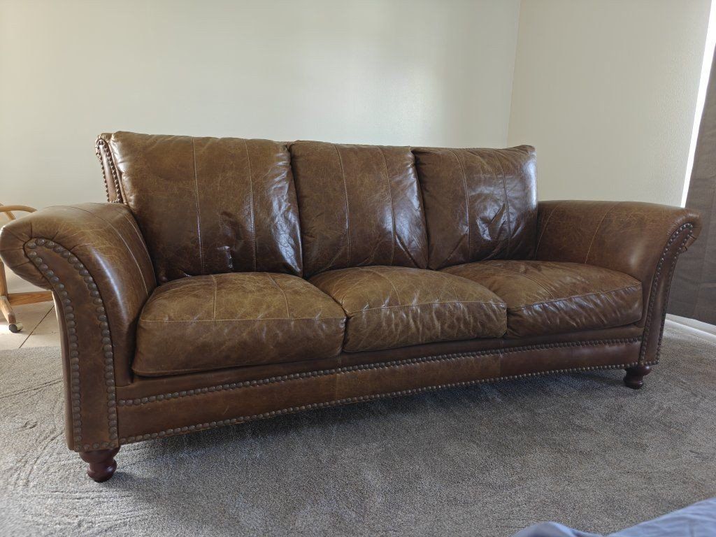 Leather Couch