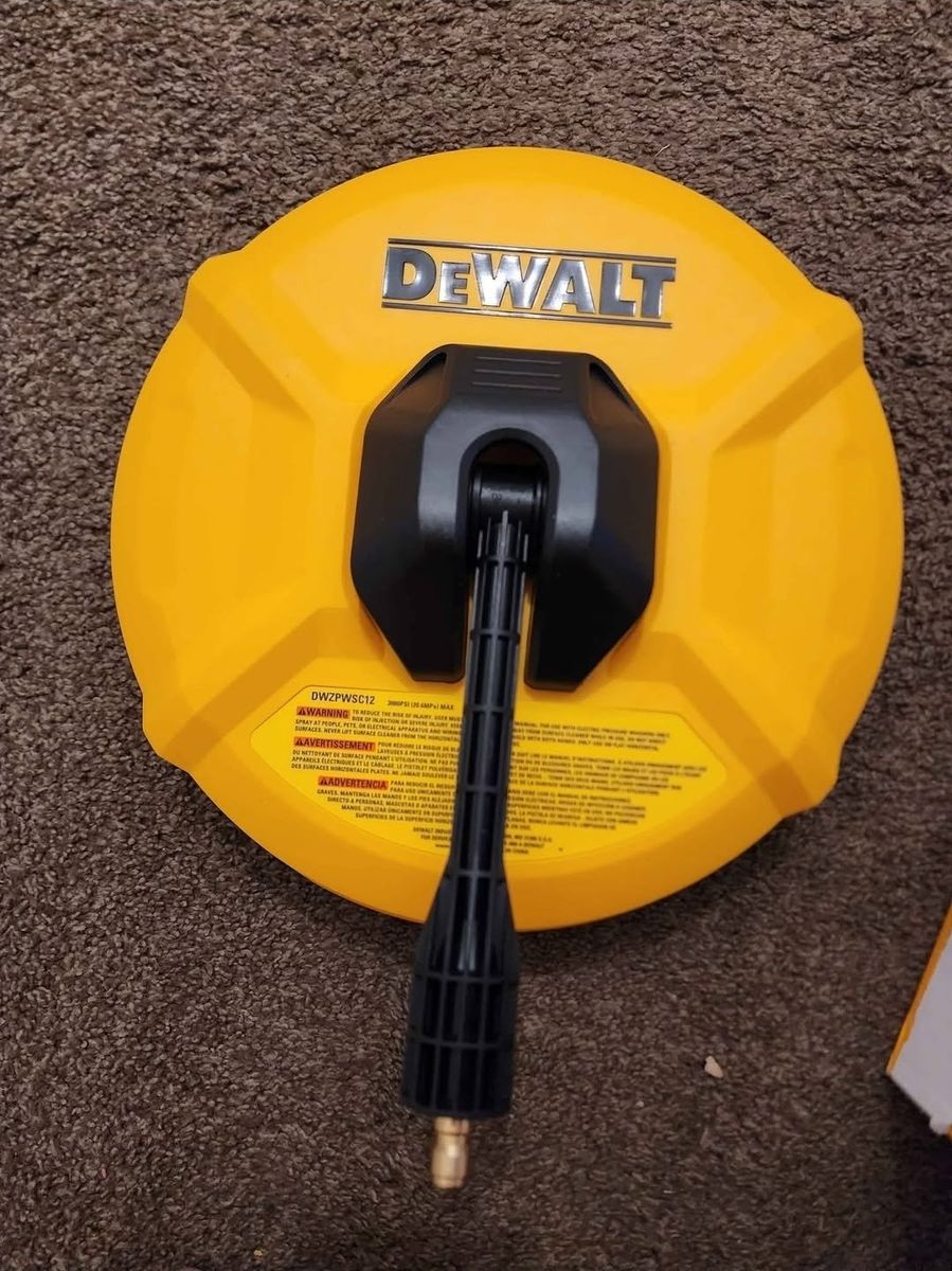 New Dewalt 12in. Rotating Surface Cle