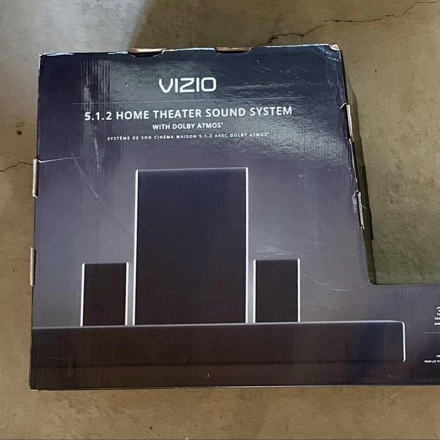 VIZIO 5.1.2 Home Theater Sound System with Dolby Atmos & Chromecast Built-in
