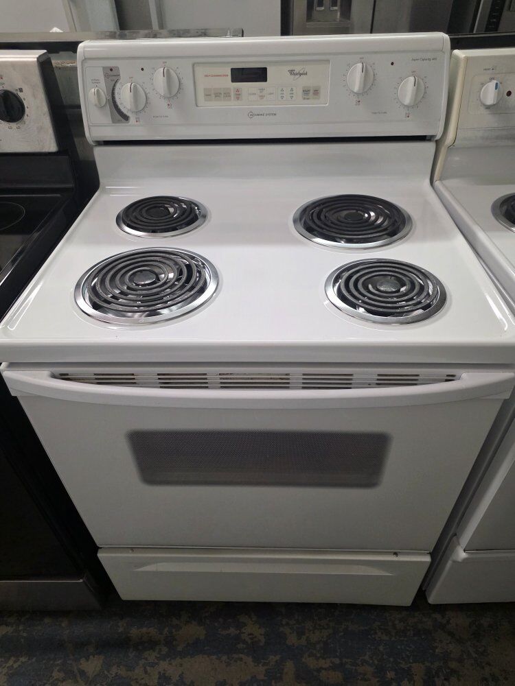 whirpool electric stove