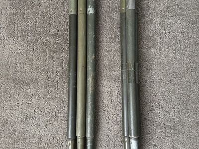 Pup tent poles