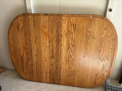 Wooden Table And 7 Chairs