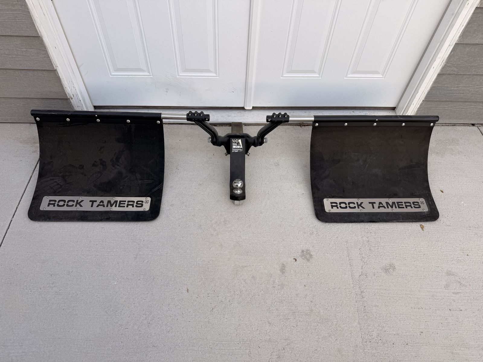 Rock Tamers Adjustable Mud Flap System with Drop Hitch