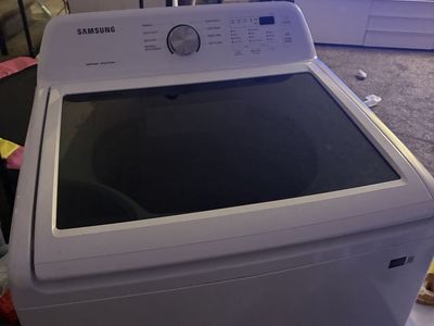 Samsung White Top Load Washing Machine - 1 Year Old with Error Code 363