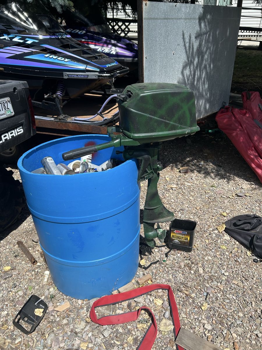 Clinton k700 7hp outboard