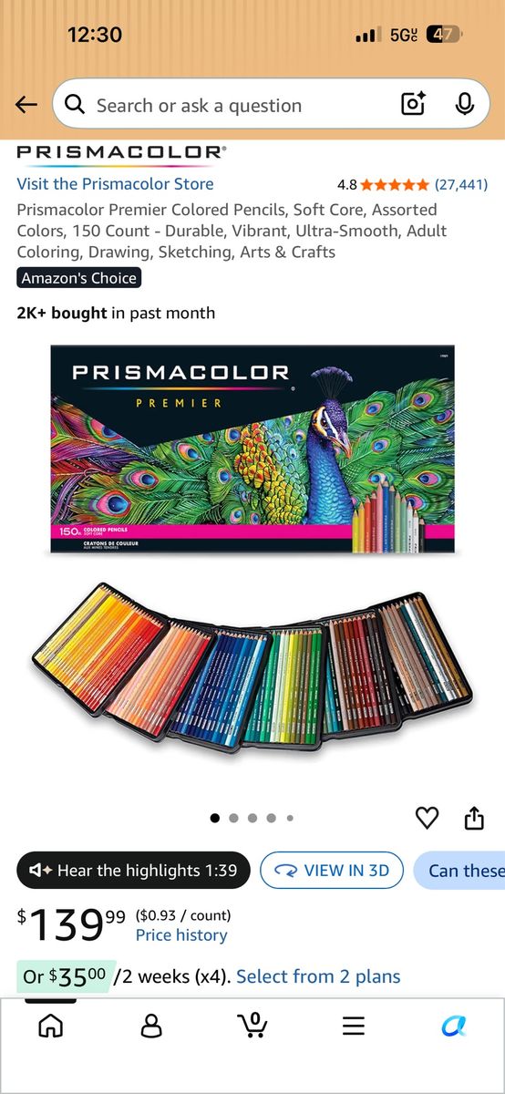 Prismacolor Colored Pencils