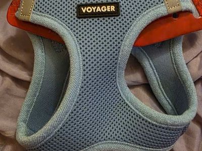 Voyager Step-In Air Dog/Cat Harness, Sky Blue Mesh, Size XS (9lb, 10-11in Neck)