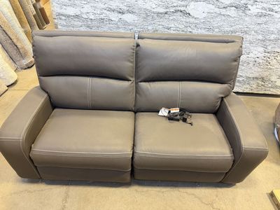 Parker House Furniture leather power loveseat