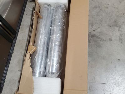 Chrome pipes for Harley Davidson