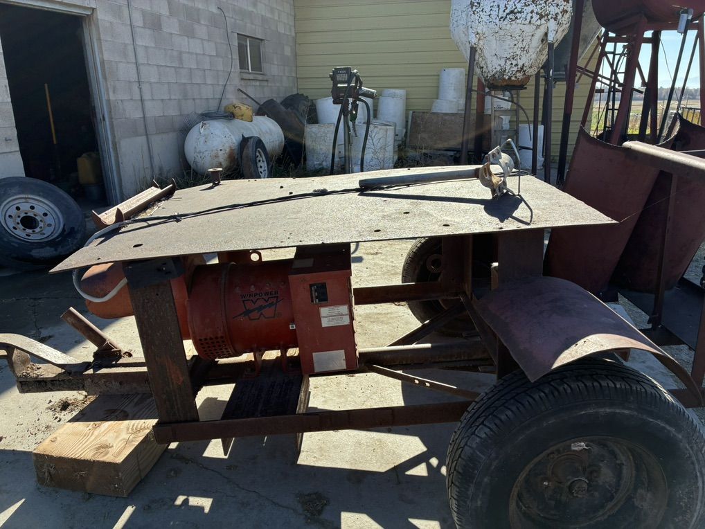Generator Mounted Repair Trailer