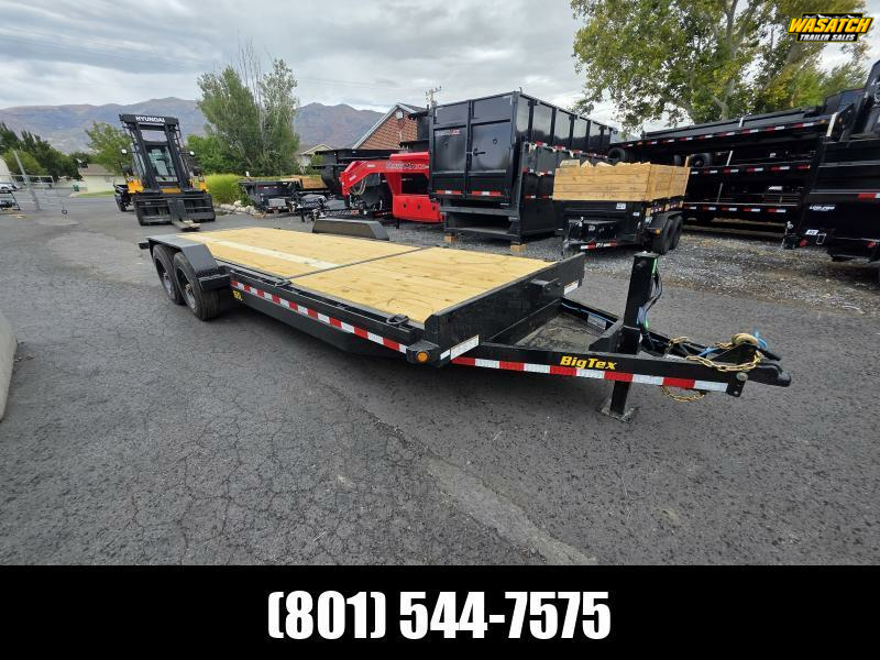 2026 Big Tex Trailers 7X22 TL 17.5K Flatbed Equipment Tilt Trailer *bigtex*