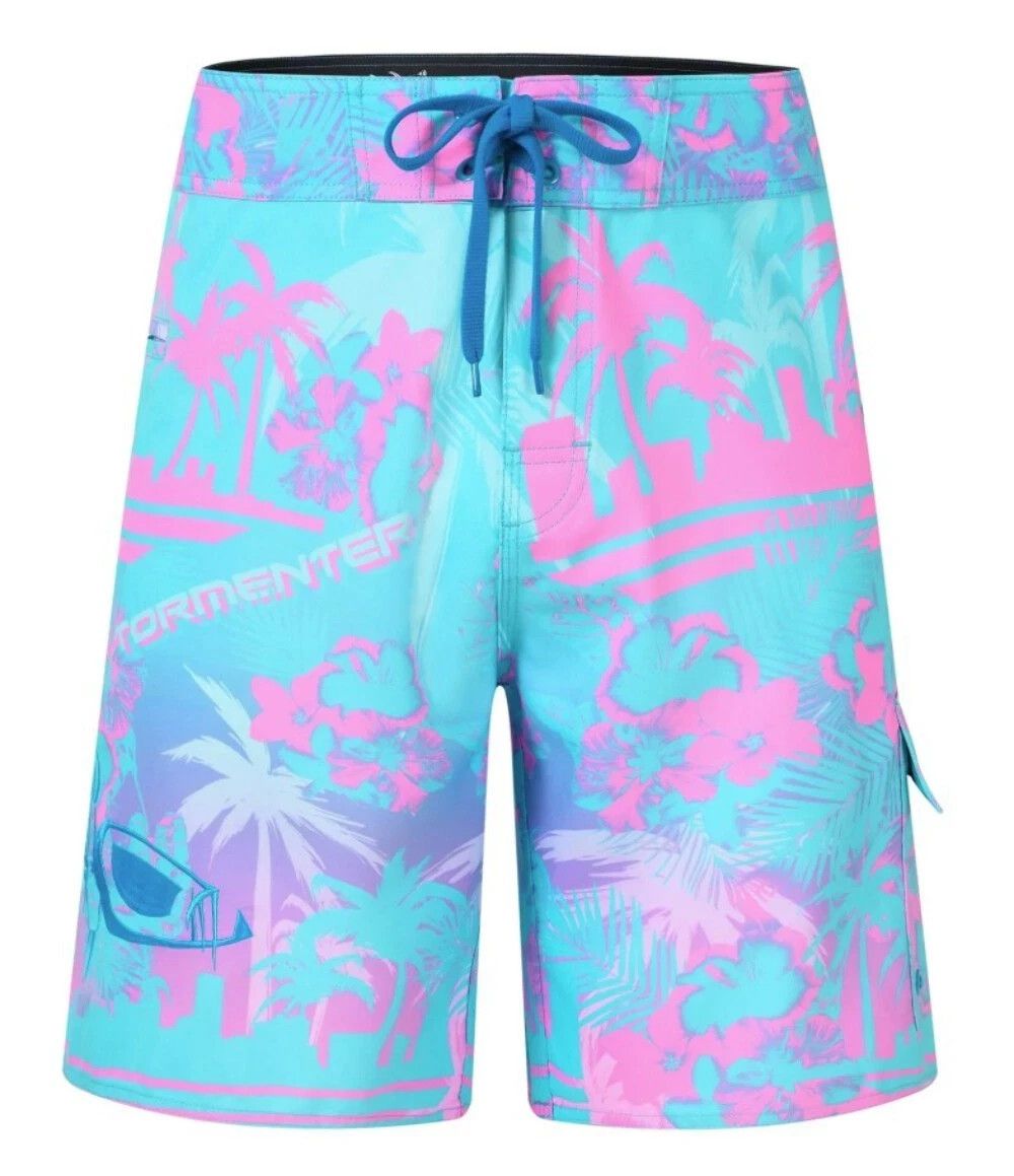 Brand New - Tormenter Miami Vice Waterman 5 Pocket Board Shorts men's size 32 without tags