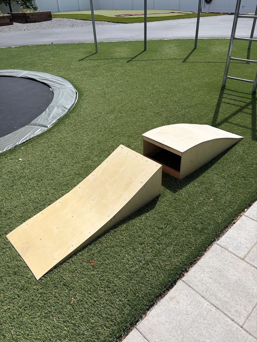 Custom Wooden Bike/Scooter Jump Ramps