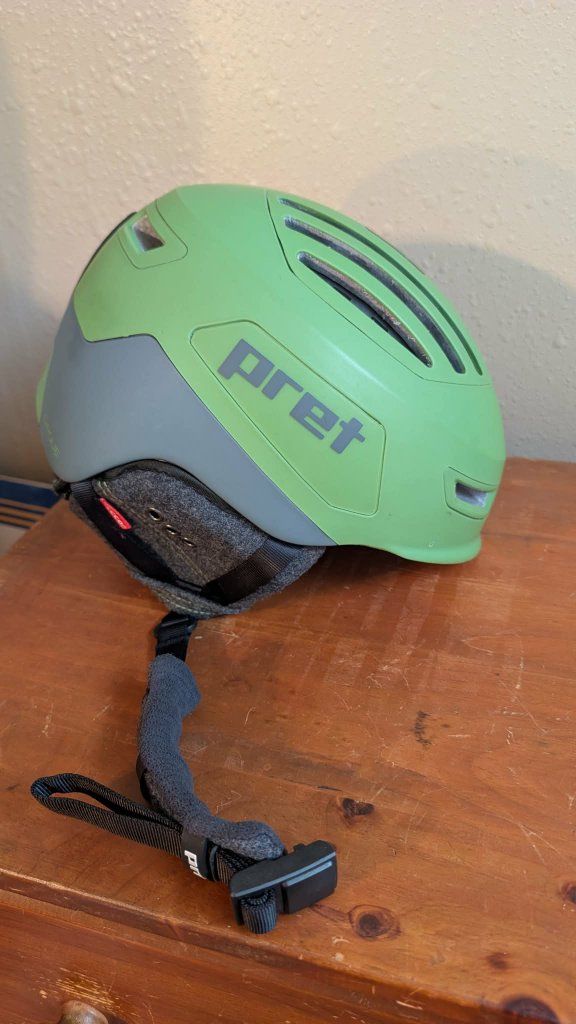 Pret MIPS Ski & Snowboard Helmet - Green- Medium - Like New!