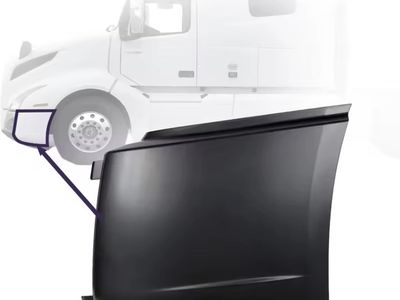 Driver Side Bumper Corner Cover for 2018-2024 Volvo VNL LH