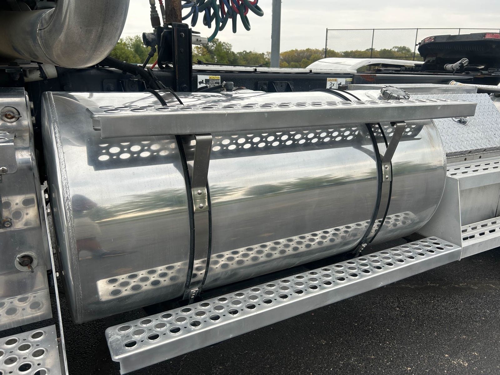 Kenworth W900 Aluminum Fuel Tank Step – 65" Long