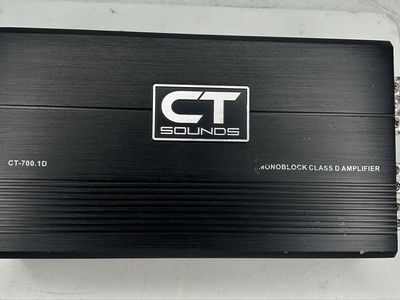 CT SOUNDS CT-700.1D Monoblock Class D Car Amplifier subwoofer Amp
