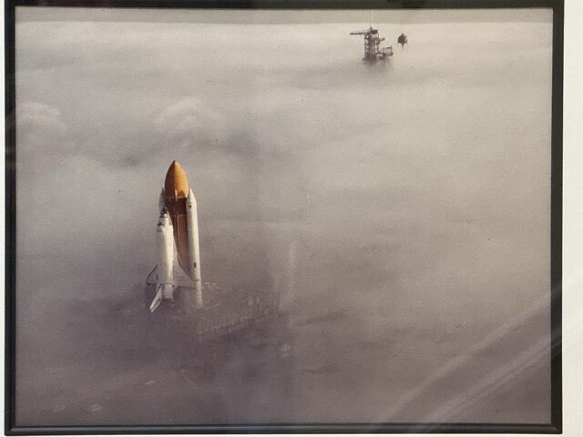 Space Shuttle Launch Prep Print