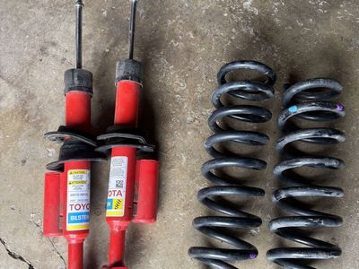 OEM Toyota/Bilstein Front Struts + Front Coil Springs