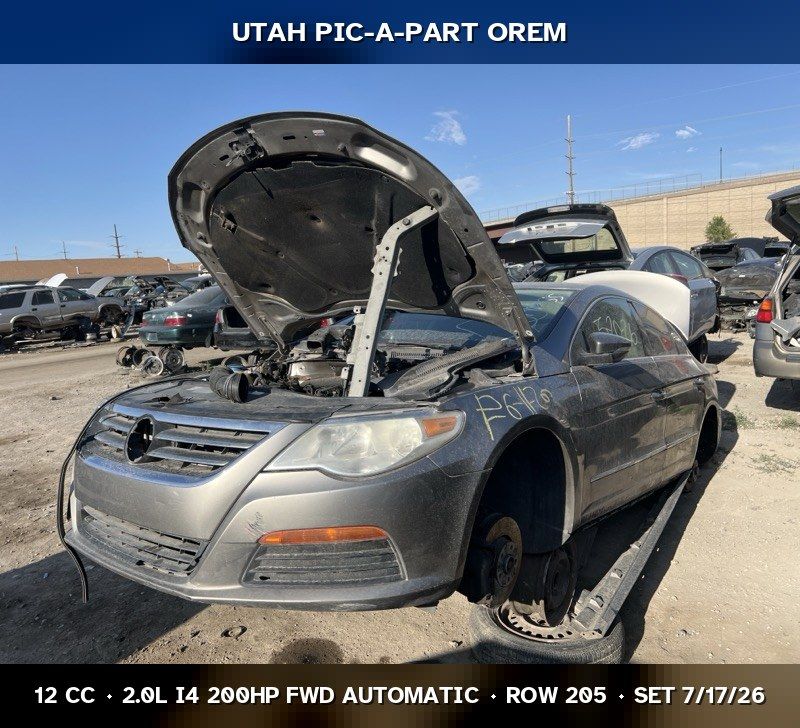2012 Volkswagen CC Parts - UTPAP Orem
