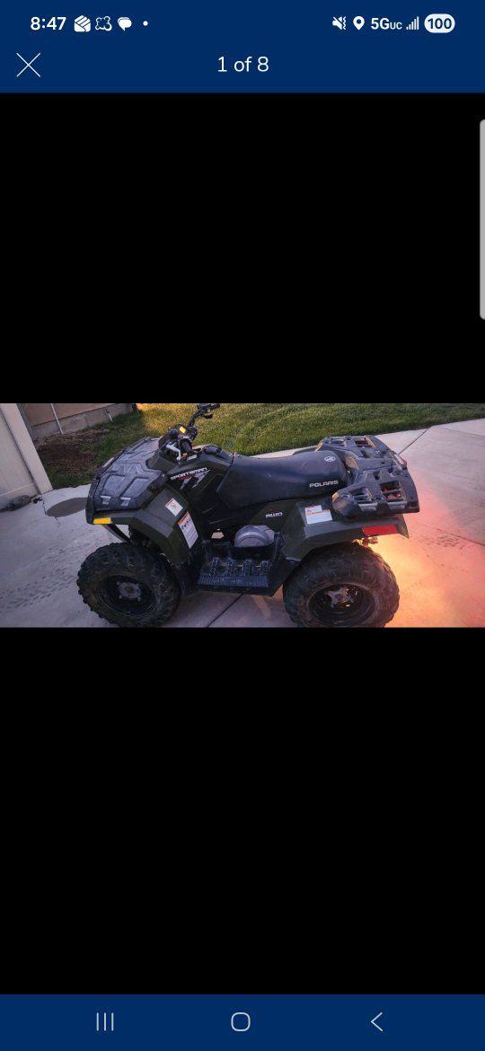 2008 Polaris Sportsman 400 HO AWD