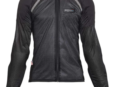 BOHN Airtex Mesh Armored Motorcycle Shirt MEDIUM