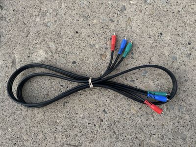 Component Video Cable RCA Red Blue Green 3 RCA to 3 RCA Cable