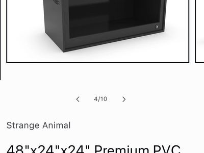 PVC Reptile Enclosure