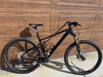 Airwolf custom carbon mountain bike gravel bike large and medium