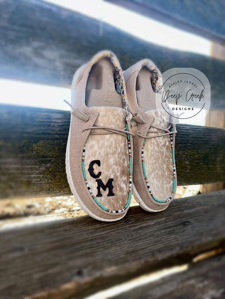 Branded Custom Hey Dudes!!