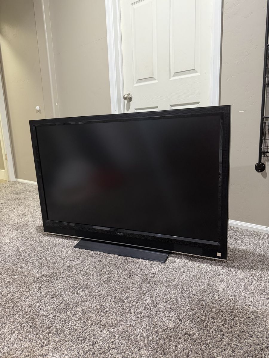 Vizio Flat Screen TV with Stand - Black