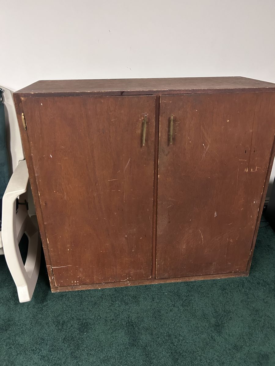 Handcrafted Plywood Cabinet: Garage Shed Tools