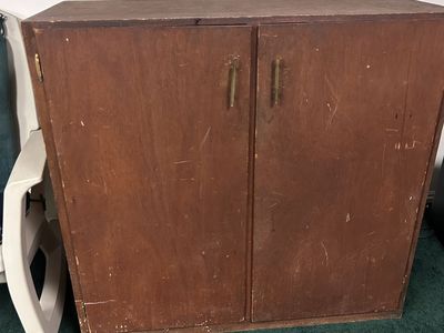 Handcrafted Plywood Cabinet: Garage Shed Tools