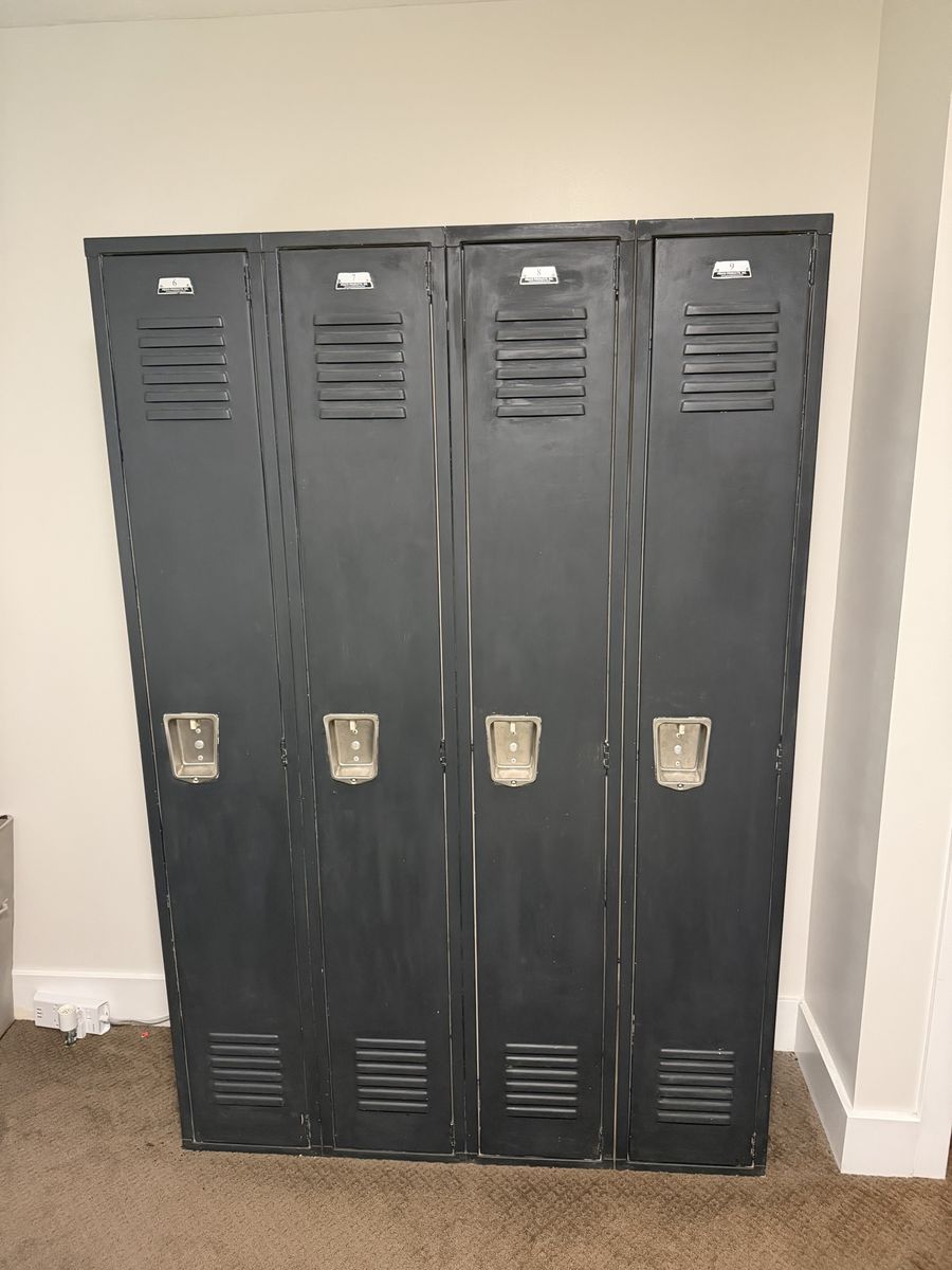 Full size lockers