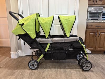 Foundations 3-seater stroller