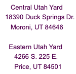 Shipping Container CENTRAL UTAH