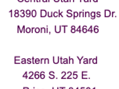 Shipping Container CENTRAL UTAH