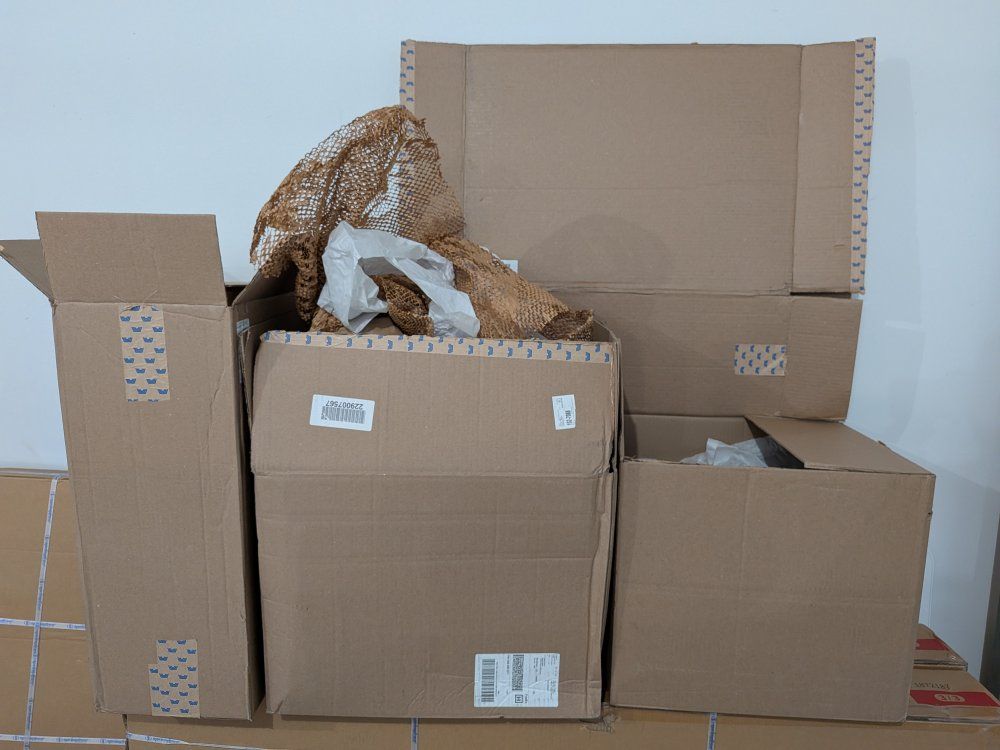 Cardboard Boxes for Moving or Storage - Various Sizes, Used