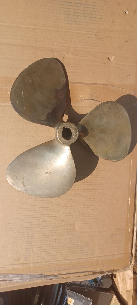 Brass Propeller