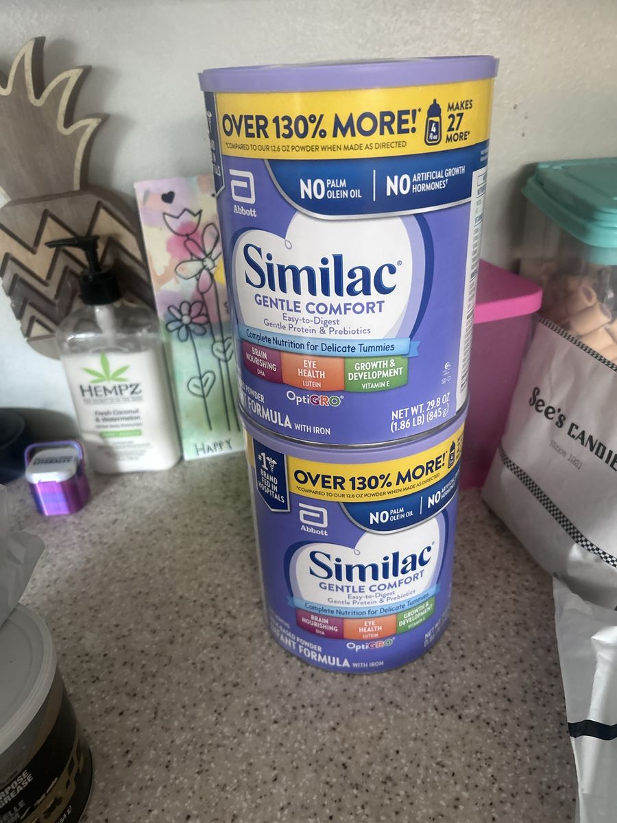 Similac Gentle Comfort Infant Formula 29.8 oz Canister